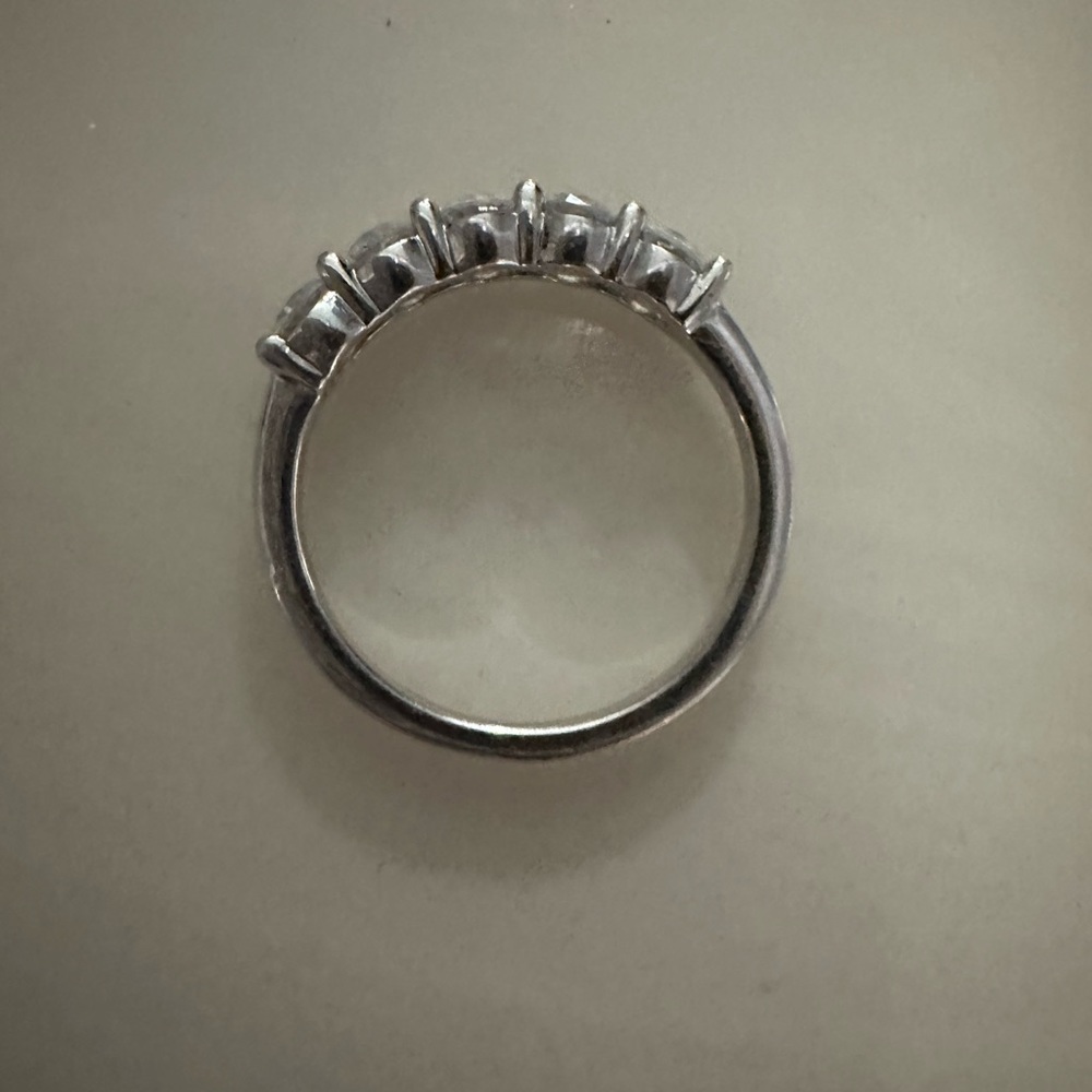 14K white gold band NEW - Picture 9 of 10